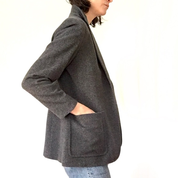 Cashmere wool blend blazer - Picture 9 of 16